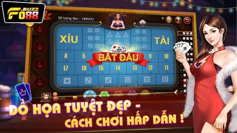 Tài Xỉu Fo88 - Cảm Giác Chơi Mới Tại Nhà Cái Hàng Đầu Ưu điểm khi chơi tài xỉu Fo88 bạn nên biết